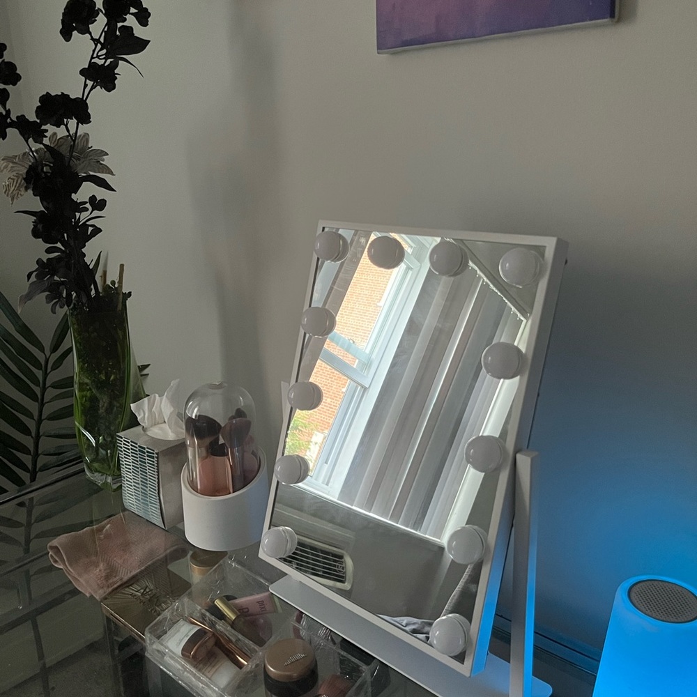 LED Vanity Mirror 12”W x 15”L.